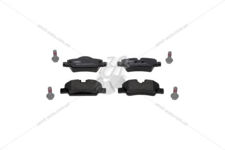Колодки тормозные дисковые задние MINI MINI (F55) 13-, MINI (F56) 13-, MINI Convertible (F57) 14- CHAMPION 573763CH