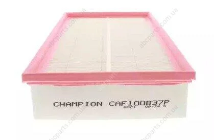 Фильтр воздушный VW MULTIVAN V (7HM, 7HN, 7HF, 7EF, 7EM, 7EN) 03-15, MULTIVAN VI (SGF, SGM, SGN, SHM, SHN) CHAMPION CAF100837P (фото 1)