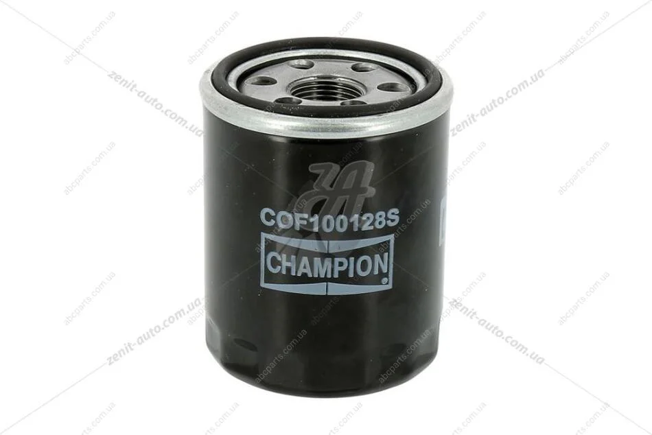 Фільтр масляний Kia Sorento I 2.4i, 2.5i/ Fiat Doblo (10-) 1.4i, 500 (07-) 1.2i, 1.4i CHAMPION COF100128S (фото 1)