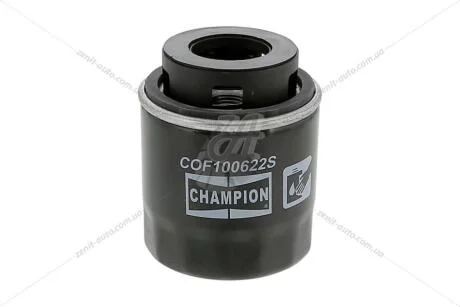 Фільтр масляний Audi A1, A3/Skoda Octavia II, Fabia II, Superb II/VW Jetta, Tiguan, Passat B6, Golf V 1.2, 1.4 TFSI CHAMPION COF100622S