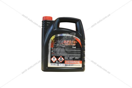 Яяя_я(видалено)_Антифриз Polar AFG12+ MEGA CONCENTRATE, 10л, (червоний) Chempioil CH4312-10С