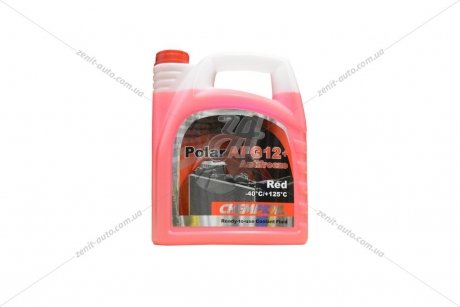 Антифриз Polar AFG12+ (-40), 5л, красн. Chempioil CH4312-5