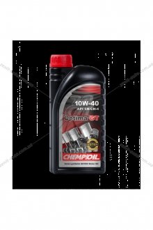 Масло ДВС 10W-40 Optima GT SN/CF, ACEA A3/B4, 1л, п/синт. Chempioil CH9501-1