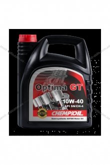 Масло ДВС 10W-40 Optima GT SN/CF, ACEA A3/B4, 4л, п/синт. Chempioil CH9501-4