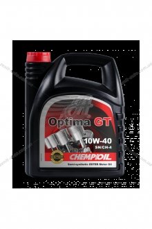 Масло ДВС 10W-40 Optima GT SN/CF, ACEA A3/B4, 5л, п/синт. Chempioil CH9501-5