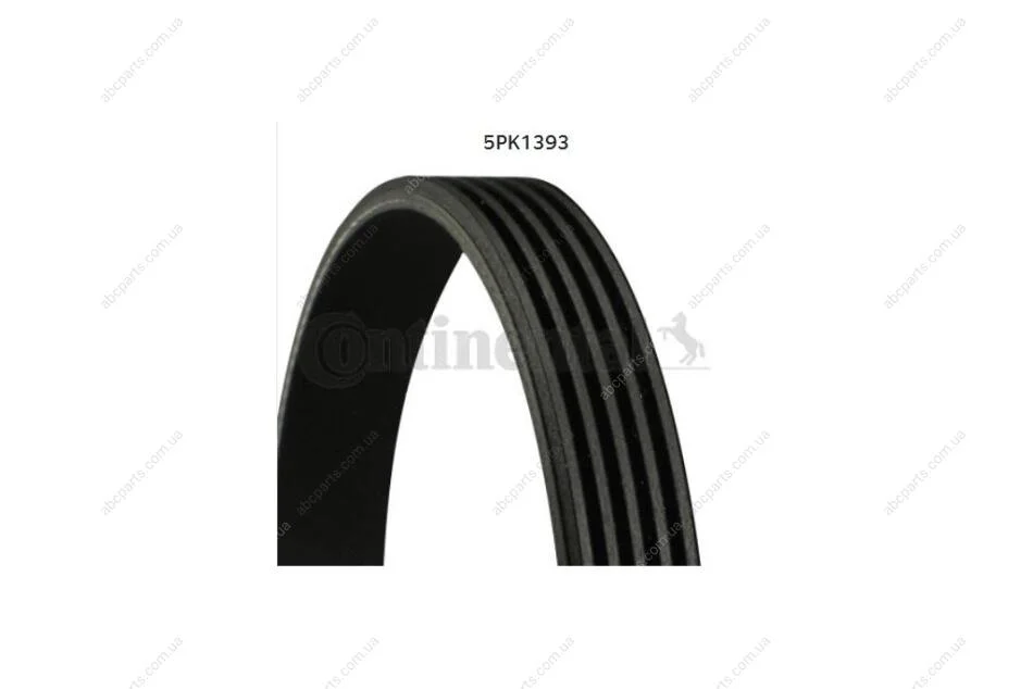 Ремень поликлиновый Hyundai Santa Fe, H1, Kia Sorento 2,4i 02> ContiTech Contitech 5PK1393 (фото 1)