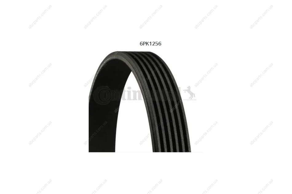 Ремень поликлиновый Hyundai i30 1,4i 1,6i 07>11, Hyundai Tucson 1,6GDI 1,6T-GDI 15>20 ContiTech Contitech 6PK1256 (фото 1)