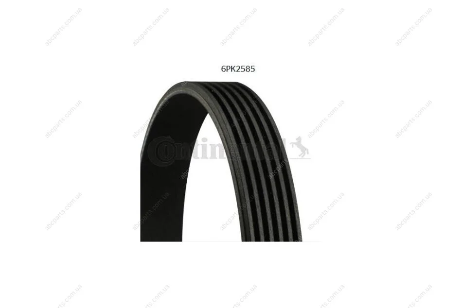 Ремінь поліклиновий Hyundai Sonata 2,0i 2,4i 05>, Kia Magentis 2,0i 05> ContiTech Contitech 6PK2585 (фото 1)