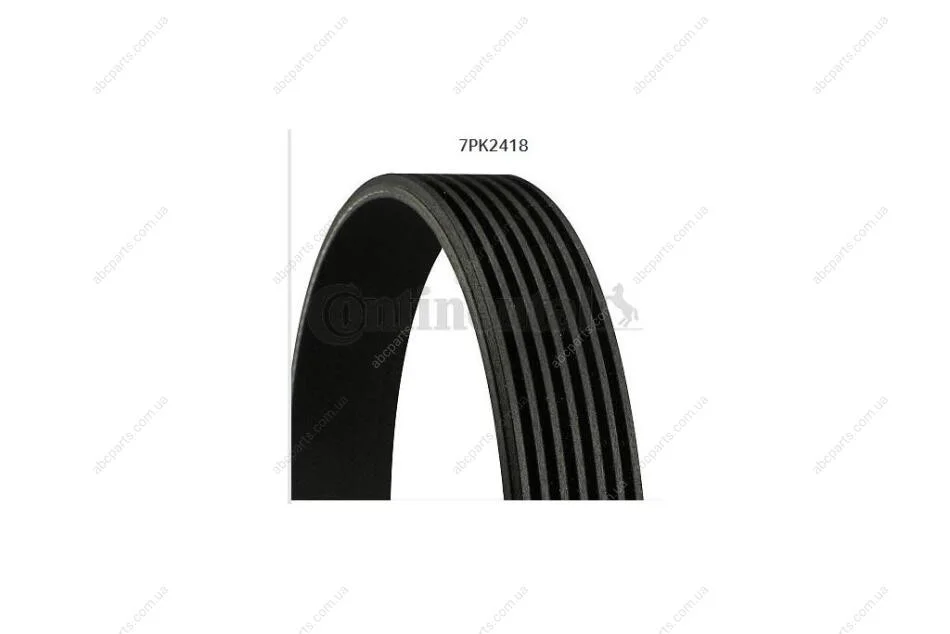 Ремінь поліклиновий Mitsubishi Pajero 3,8i 06> ContiTech Contitech 7PK2418 (фото 1)