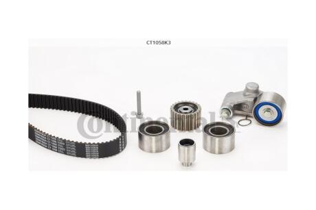 Комплект ременя ГРМ Subaru Forester 2,0i 05>13, 2,5i 03>13, Legasy 2,0i 00>14, 2,5i 09>14 Contitech CT1058K3