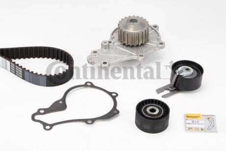 Комплект ременя ГРМ з помпою PSA Nemo Bipper, Ford Fiesta Fusion 1,4TDCI Contitech CT1063WP2