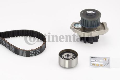 Комплект ременя ГРМ з помпою Fiat Grande Punto, Linea 1,4i 8V 07> Contitech CT1115WP1