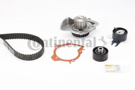 Комплект ременя ГРМ з помпою Ford Kuga 2,0 TDCI 10> 12, Kuga II 2,0TDCI 13>, PSA Jumpy Expert Scudo 2,0 HDI 10> Contitech CT1140WP1