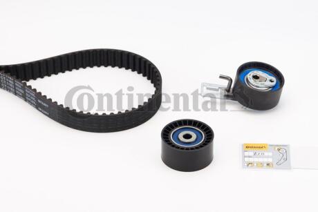 Комплект ременя ГРМ PSA 1,4HDI 207 II 208 12> 2008 12>, C3 II 10>16 Contitech CT1163K1