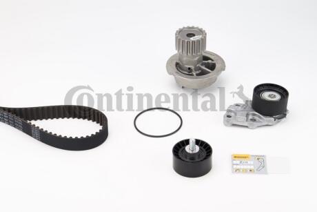 Комплект ременя ГРМ з помпою Chevrolet Lacetti 1,6i 05>, Aveo 1,4-1,6i 16V 04> Contitech CT887WP2