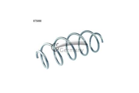 Пружина підвіски передня (кратно 2) Citroen C-Elysee/Peugeot 301 (12-) 1.6 Hdi (14.875.888) CS Germany '14875888