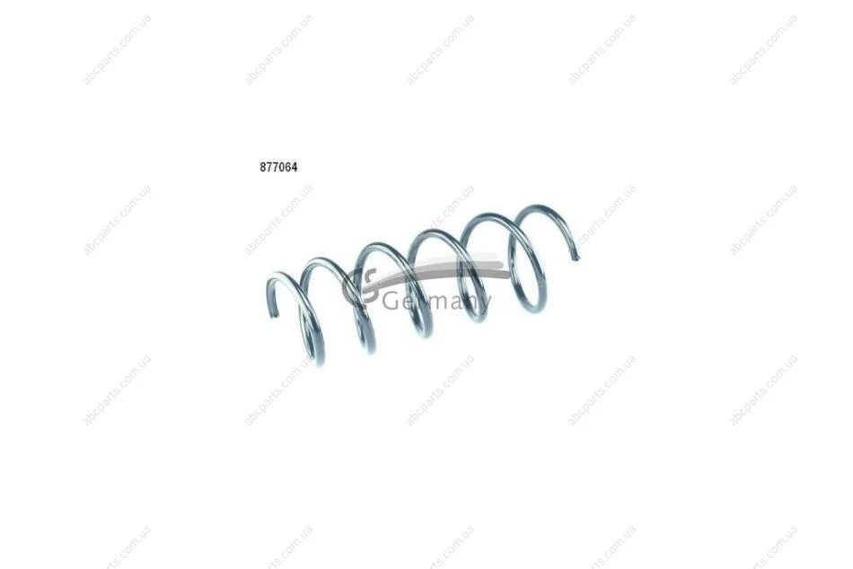Пружина подвески передняя (кратно 2) RENAULT Duster 1.2 TCE 4x4 (13-18) CS Germany '14877064 (фото 1)