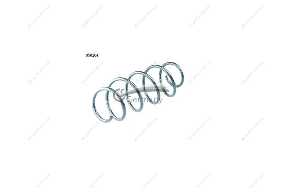 Пружина подвески передняя (кратно 2) SEAT Cordoba/VW Polo (01-) CS Germany '14950204 (фото 1)