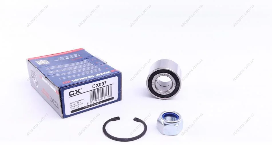 Підшипник маточини задній Renault Megane (99-03)/Logan [Ls] (04-12) CX CX097 (фото 1)