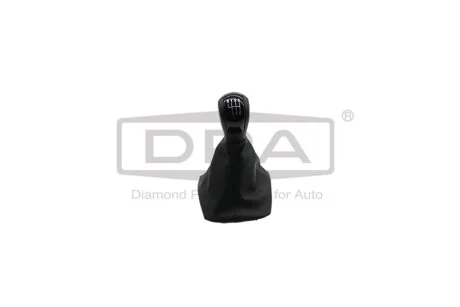 Ручка КПП з пильником чорний 6 ступ Skoda Octavia (04-08) DPA 77111639702