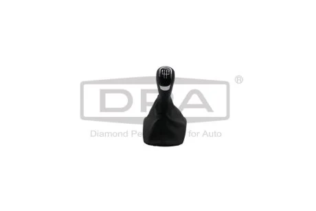 Ручка КПП з пильником чорний 5 ступ Skoda Octavia (09-13),Yeti (10-13) DPA 77111642302