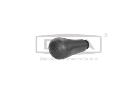 Ручка КПП без пильовика чорна 5 ступ VW Golf (92-98),T4 (91-04) DPA 77111643002