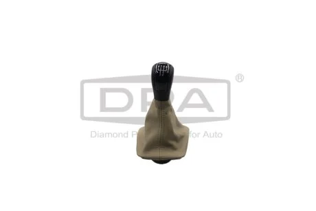 Чохол Куліси (бежевий) з ручкою перемикання (черн 5ступ) Skoda Octavia (07-13) DPA 87110767602