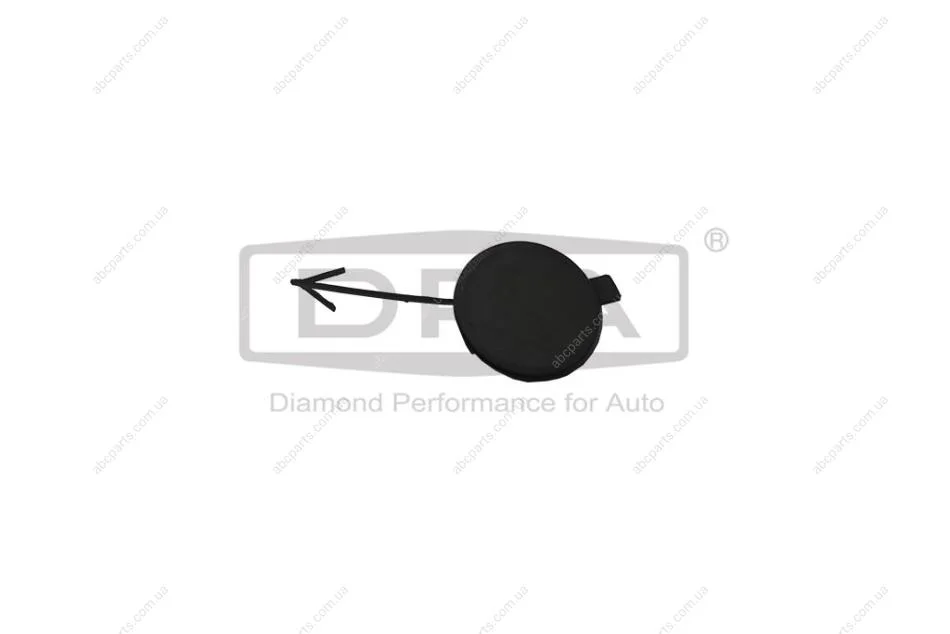 Заглушка буксировочного крюка Skoda Octavia (13-17) DPA 88071296802 (фото 1)