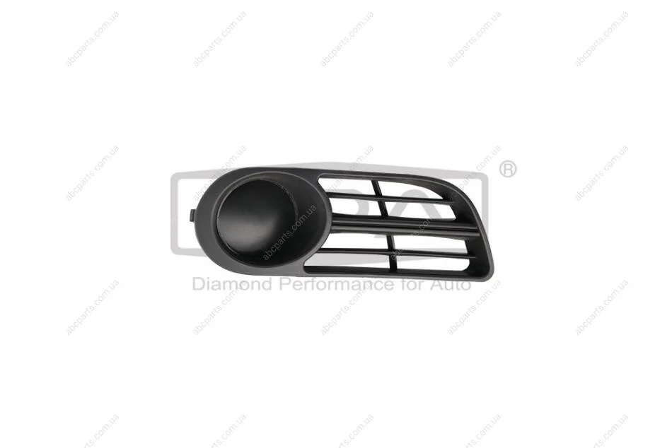 Решетка противотуманной фары без отверстия правая Skoda Fabia I (6Y2) (99-08) DPA 88071804502 (фото 1)
