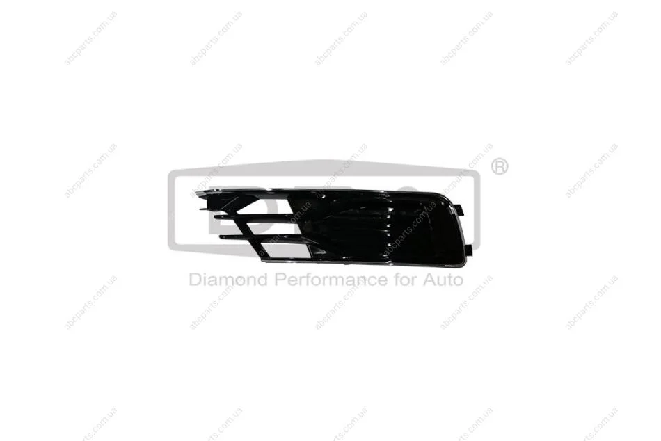 Решітка протифотуманної фари права (чорна) Audi A6 (11 -) DPA 88071841202 (фото 1)