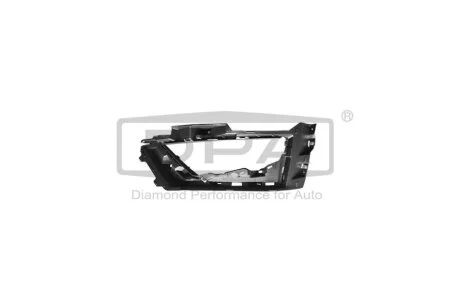Кронштейн протитуманної фари лівої Seat Ibiza (08-,10-) DPA 88071862202
