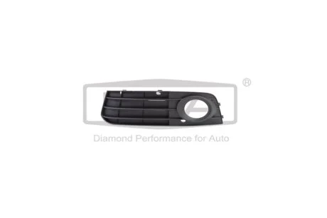 Ґрати протитуманної фари ліва з отвором без смуги Audi A4 (07-15) DPA 88071863902