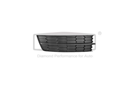 Заглушка противотуманной фары правая (черная) Skoda Rapid (13-) DPA 88071877502