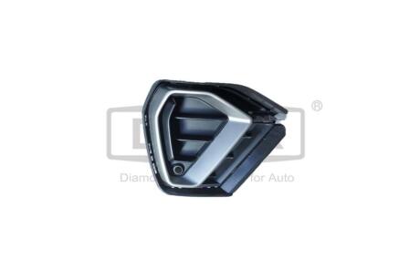 Рамка противотуманной фары передняя правая серая Audi Q3 (19-23) DPA '88071891302