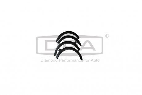 Комплект накладок колесной арки (4шт) VW Golf III (1H1) (93-97) DPA 88530028002