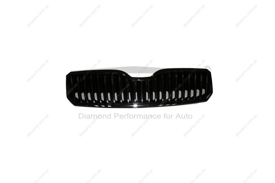 Решетка радиатора без эмблемы (хром) Skoda Superb (14-15) DPA 88531254902 (фото 1)