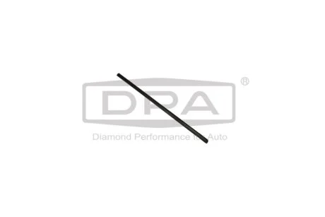 Молдинг двері передньої лівої (чорний) Skoda Octavia I (1u2) (96-10) DPA 88531289402