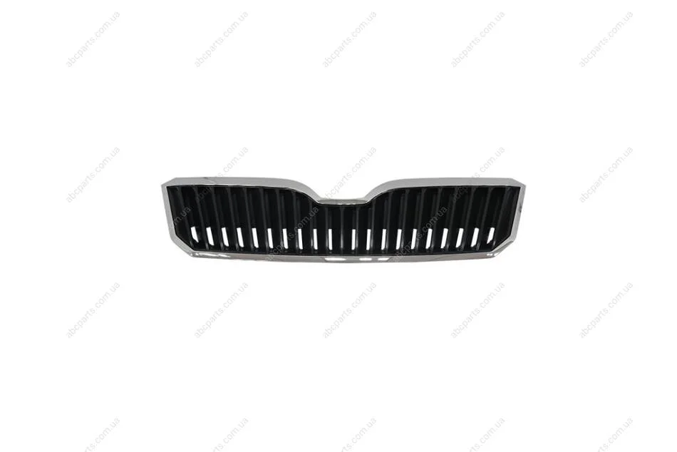 Решетка радиатора без эмблемы (хром) Skoda Superb II (3T4) (08-15) DPA 88531334102 (фото 1)