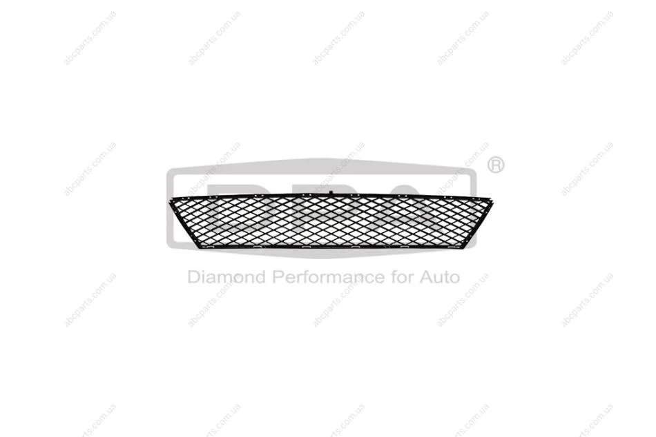 Решітка радіатора нижня середня (чорна) Seat Ibiza (08-,10-) DPA 88531457202 (фото 1)