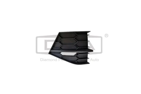 Решітка протитуманної фари передньої правої (чорна смуга) Skoda Superb (15-) DPA 88531817902