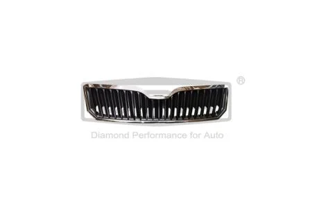 Решетка радиатора без эмблемы с хром рамкой Skoda Superb (14-) DPA 88531829802
