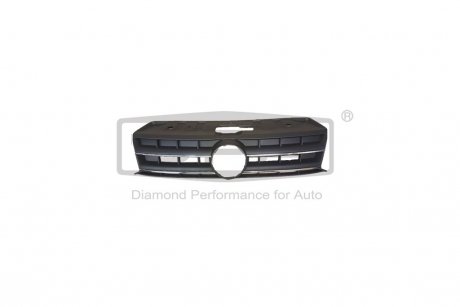 Решітка радіатора без емблеми чорна з хром смугою Volkswagen Amarok (10-23) DPA 88531832002