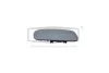 Элемент зеркальный левый с обогревом Skoda Superb I (3U4) (01-08)/VW Passat (96-00,00-05)/Seat Ibiza II (6K1) (93-02) DPA 88570369002 (фото 1)