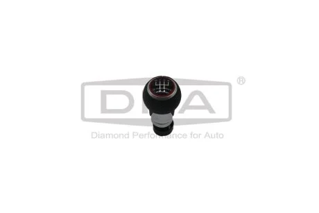 Рукоятка кулисы (черная 5ступ) без чехла Audi A3 (96-03) DPA 88631697102