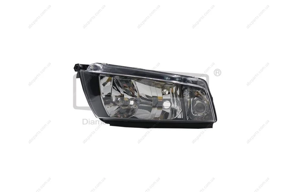 Фара правая (черная рамка) Skoda Fabia (99-08) DPA 89410189802 (фото 1)