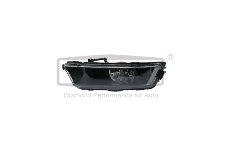 Фара протитуманна права (галоген., чорна) Skoda RAPID (NH3) (12 -) DPA 89411789102