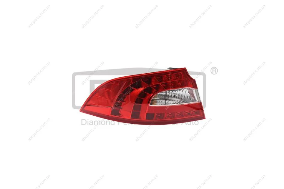 Ліхтар лівий зовнішній LED Skoda Superb (09-15) DPA 89450882102 (фото 1)