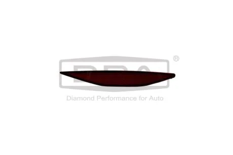 Светоотражатель заднего бампера правый R-line VW Golf (12-) DPA 89451686102