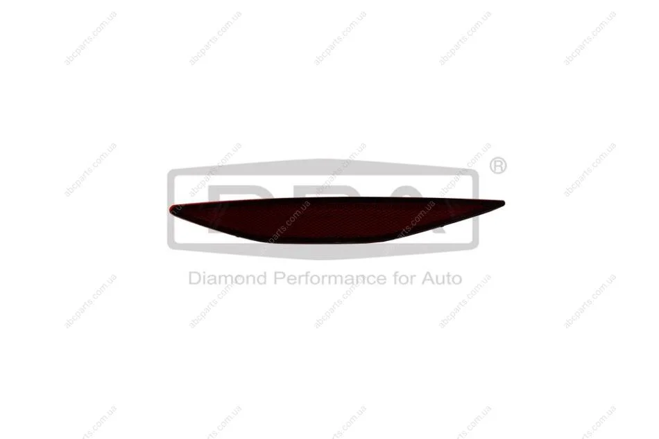 Светоотражатель заднего бампера левый R-line VW Golf (12-) DPA 89451686202 (фото 1)