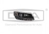 Фара правая чорная LED Skoda Octavia (13-) DPA 99411673002 (фото 1)